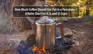 How Much Coffee Should You Put in a Percolator? A Ratio Chart for 6, 9, and 12 Cups