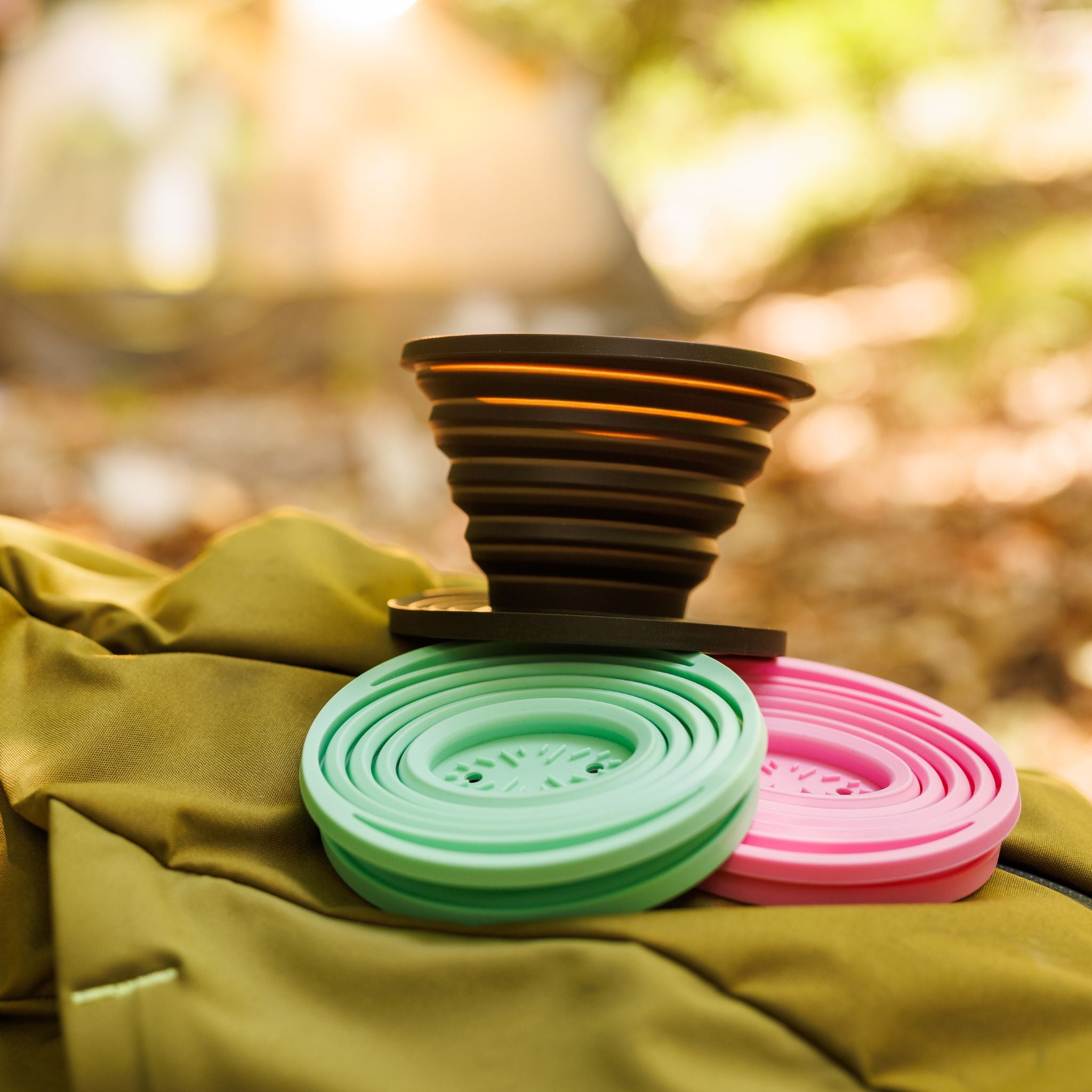 Sierra Silicone Pour Over | Camping Coffee Dripper | COLETTI
