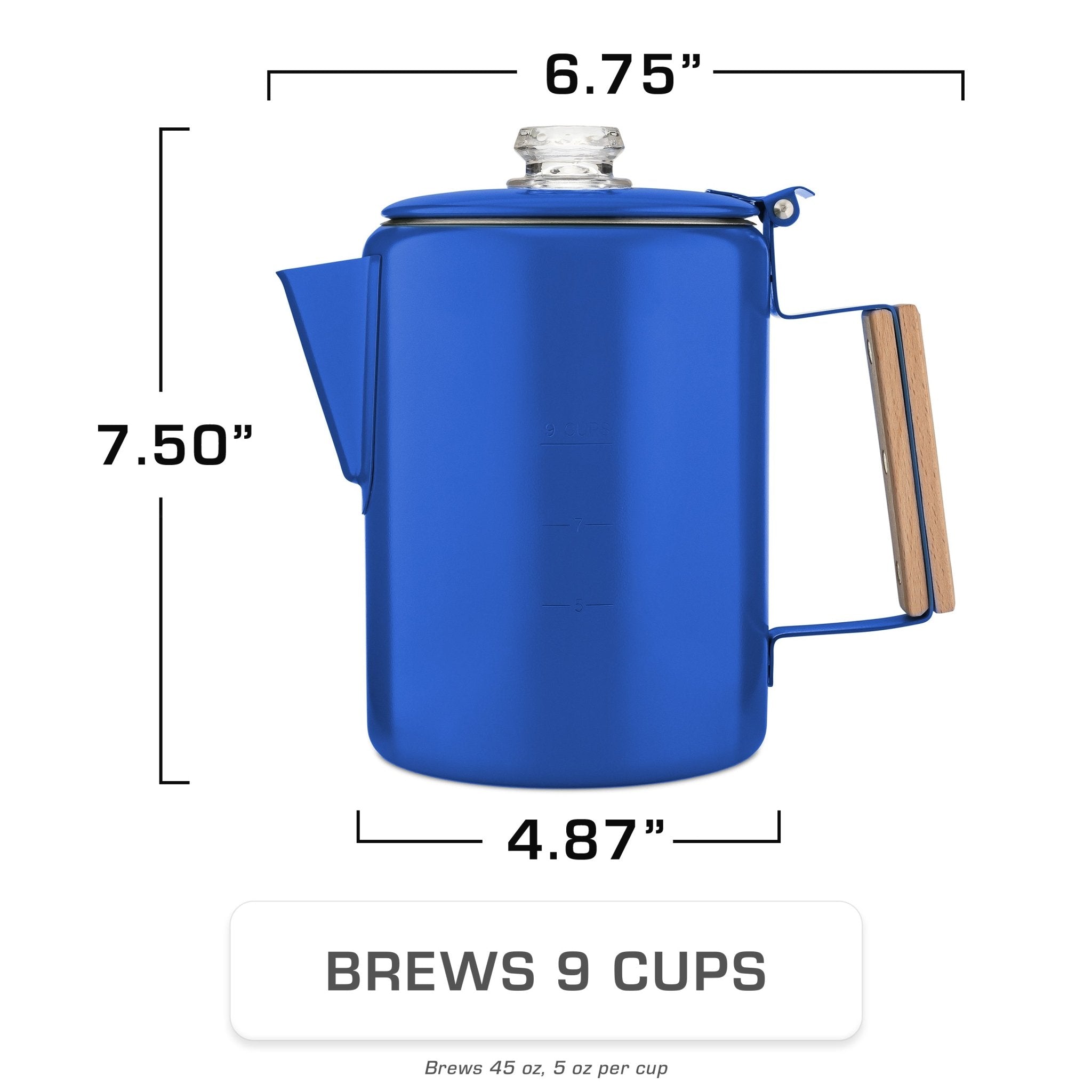 Bozeman Color Series Coffee Percolator | Camping | COLETTI