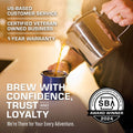 Bozeman Stainless Steel Coffee Bundle - COFFEE_MAKER - Bozemanset-SS-06C Brew With Confidence