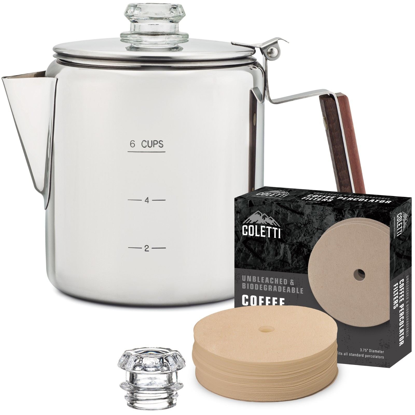 Bozeman Stainless Steel Coffee Bundle - COFFEE_MAKER - Bozemanset-SS-06C
