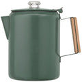 Bozeman Color Series Camping Percolator - COFFEE_MAKER - Bozeman-GRN-12C
