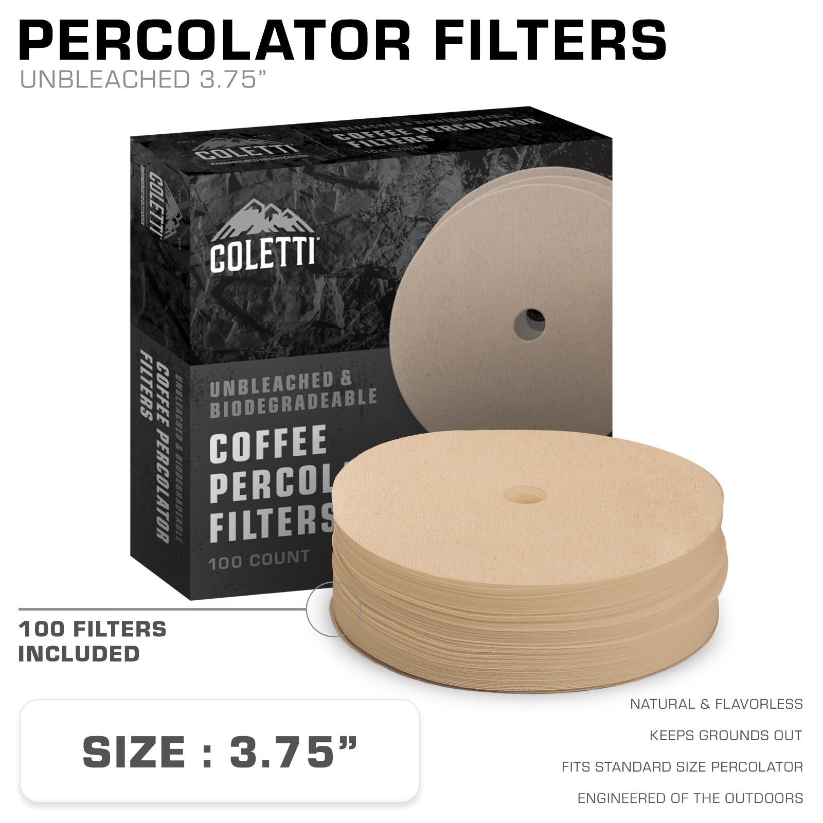Bozeman Stainless Steel Coffee Bundle - Percolator Filters