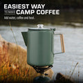Bozeman Color Series Camping Percolator - COFFEE_MAKER - Bozeman-GRN-12C Easiest Way