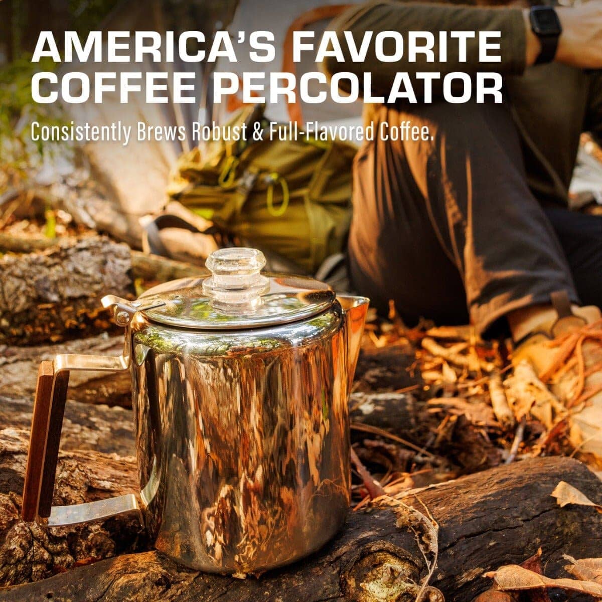 COLETTI Bozeman 6-Cup Camping Coffee Percolator — Adventure Tested