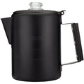 COLETTI Bozeman Black Coat 9-Cup Camping Coffee Percolator
