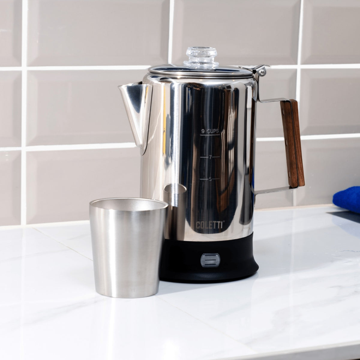 COLETTI Bozeman Electric Percolator — Features Overview
