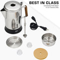 COLETTI Bozeman Electric Percolator — Best-In-Class Electric Coffee Maker
