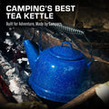 COLETTI Classic Enamel Short Kettle — Camping's Best Tea Kettle