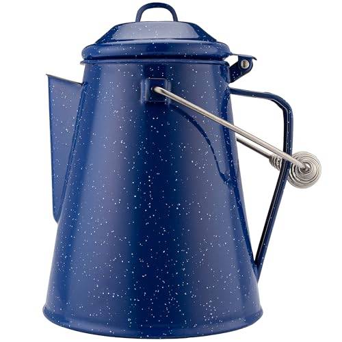 Classic Kettle Enamelware - STOVETOP_KETTLE - Classic-BLU-12C-KTT