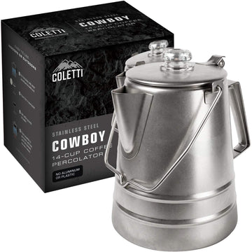 Cowboy Coffee Pot Camping Coffee Percolator 