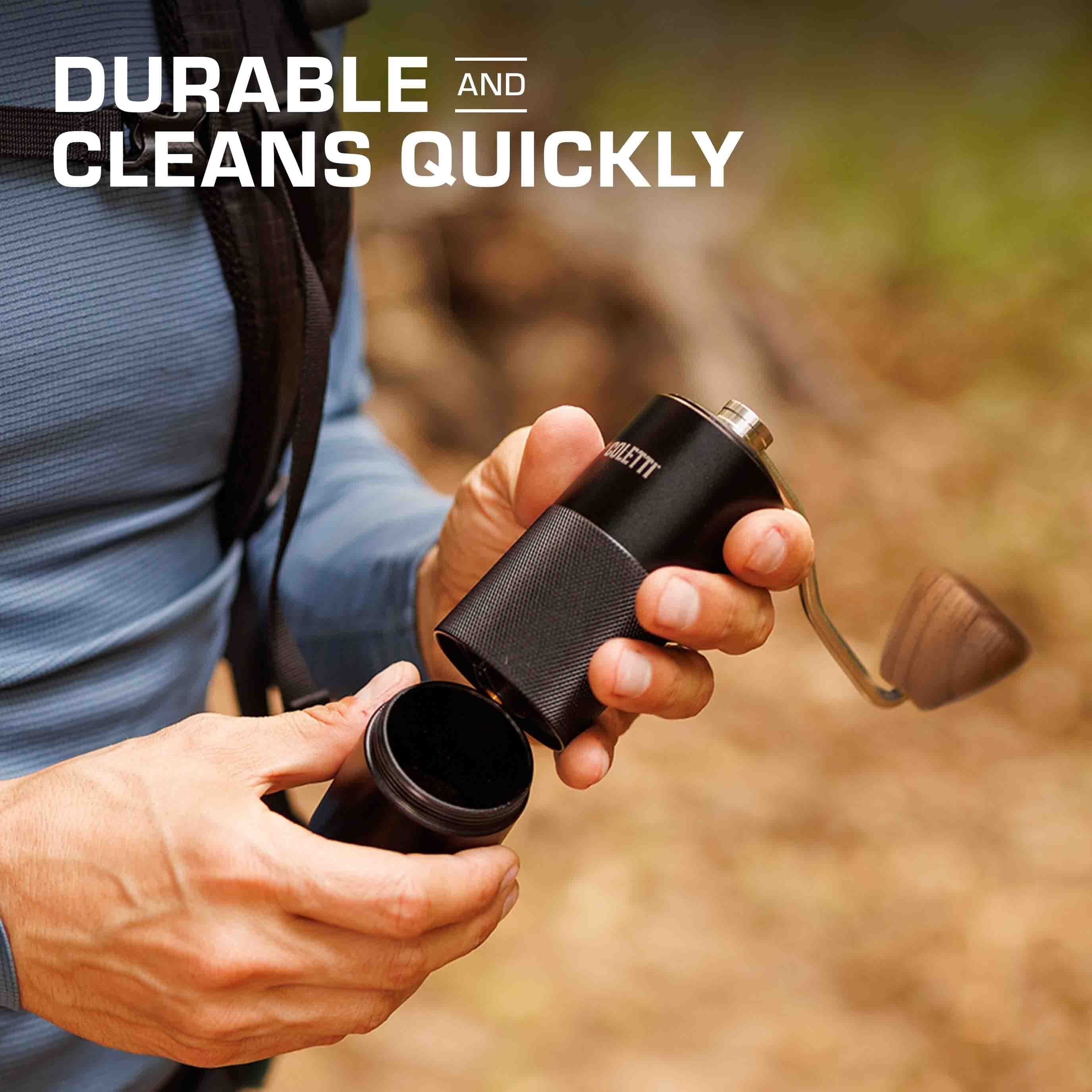 Manual Coffee Grinder for Camping | Portable | COLETTI