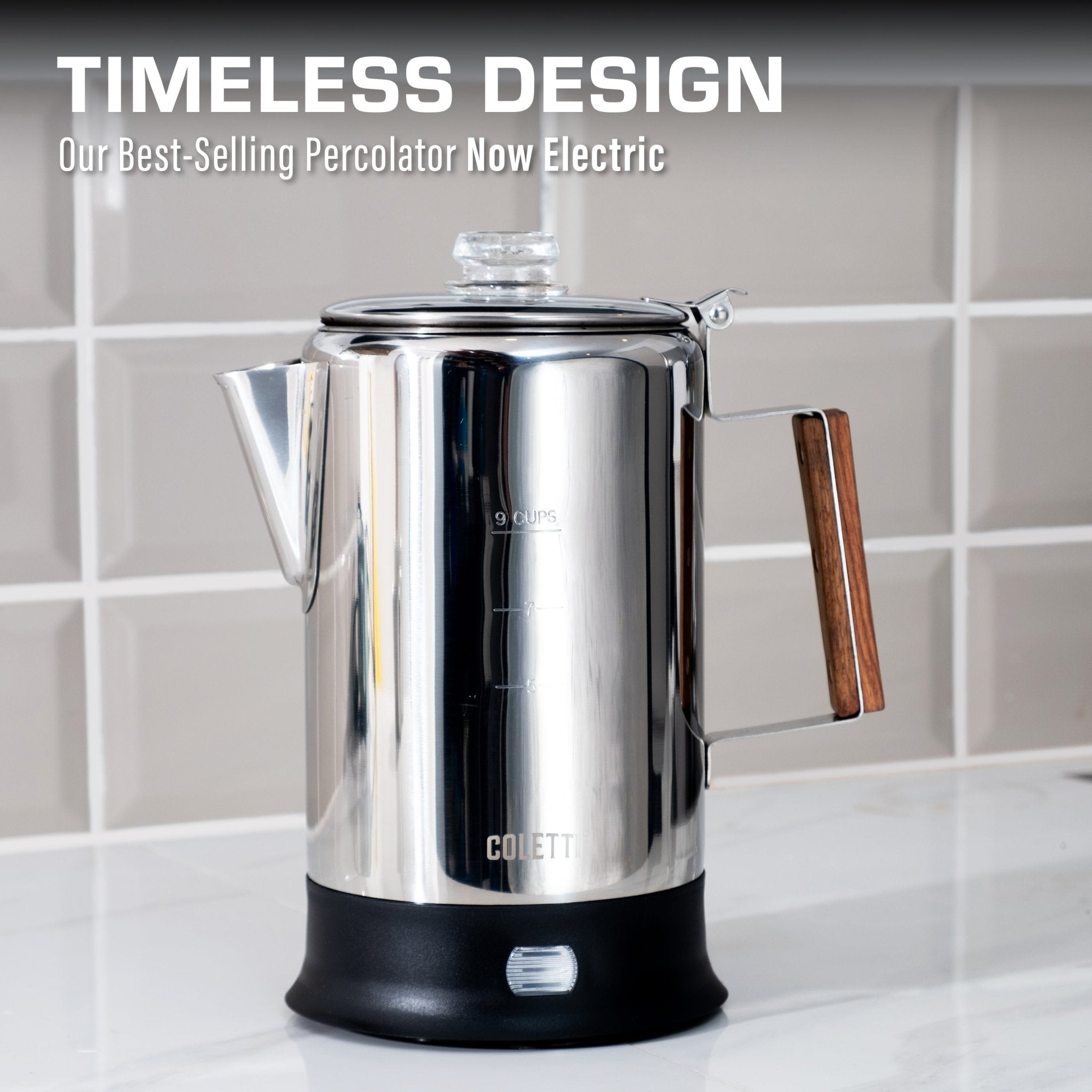 Bozeman Electric Coffee Percolator | COLETTI
