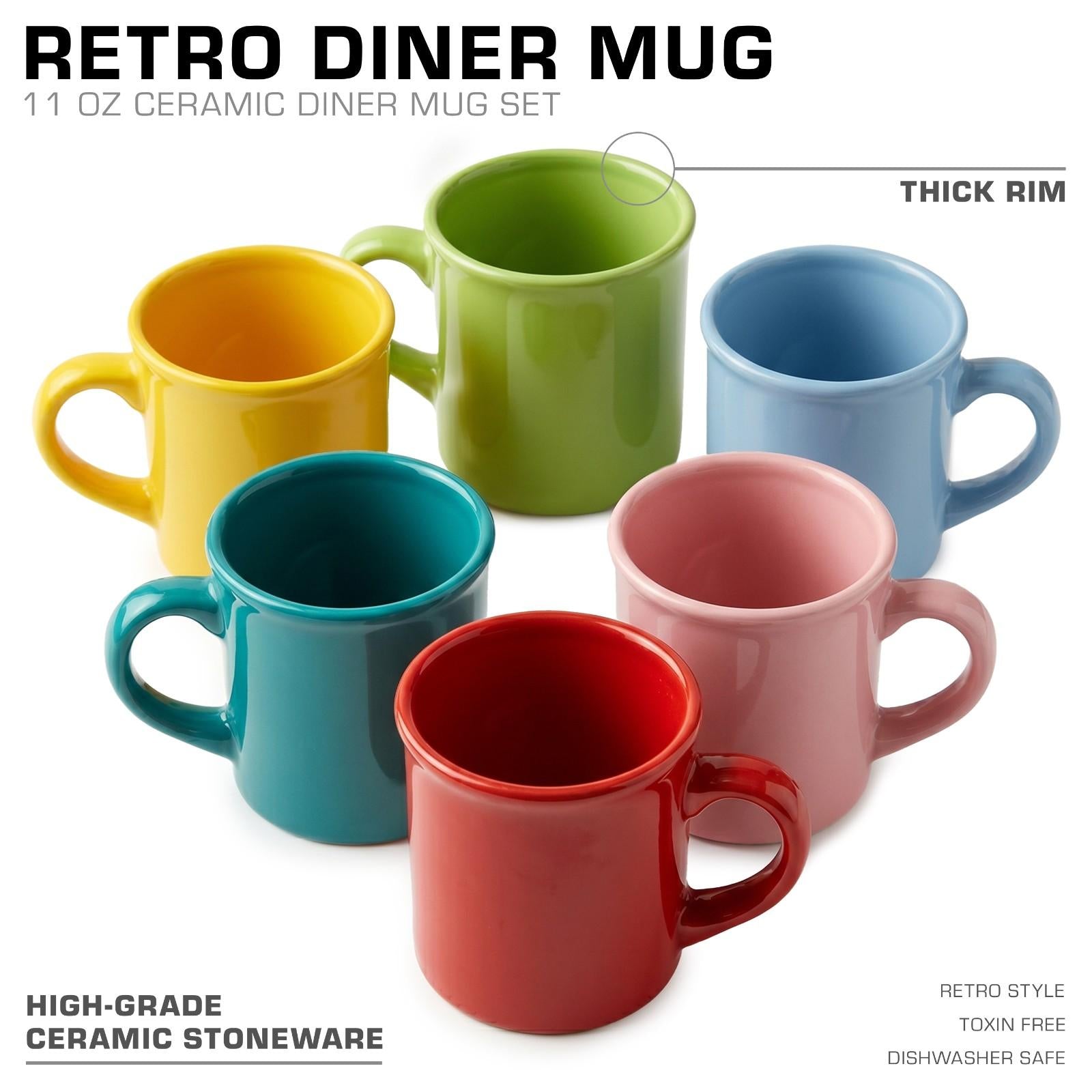 RETRO DINER MUGS Features