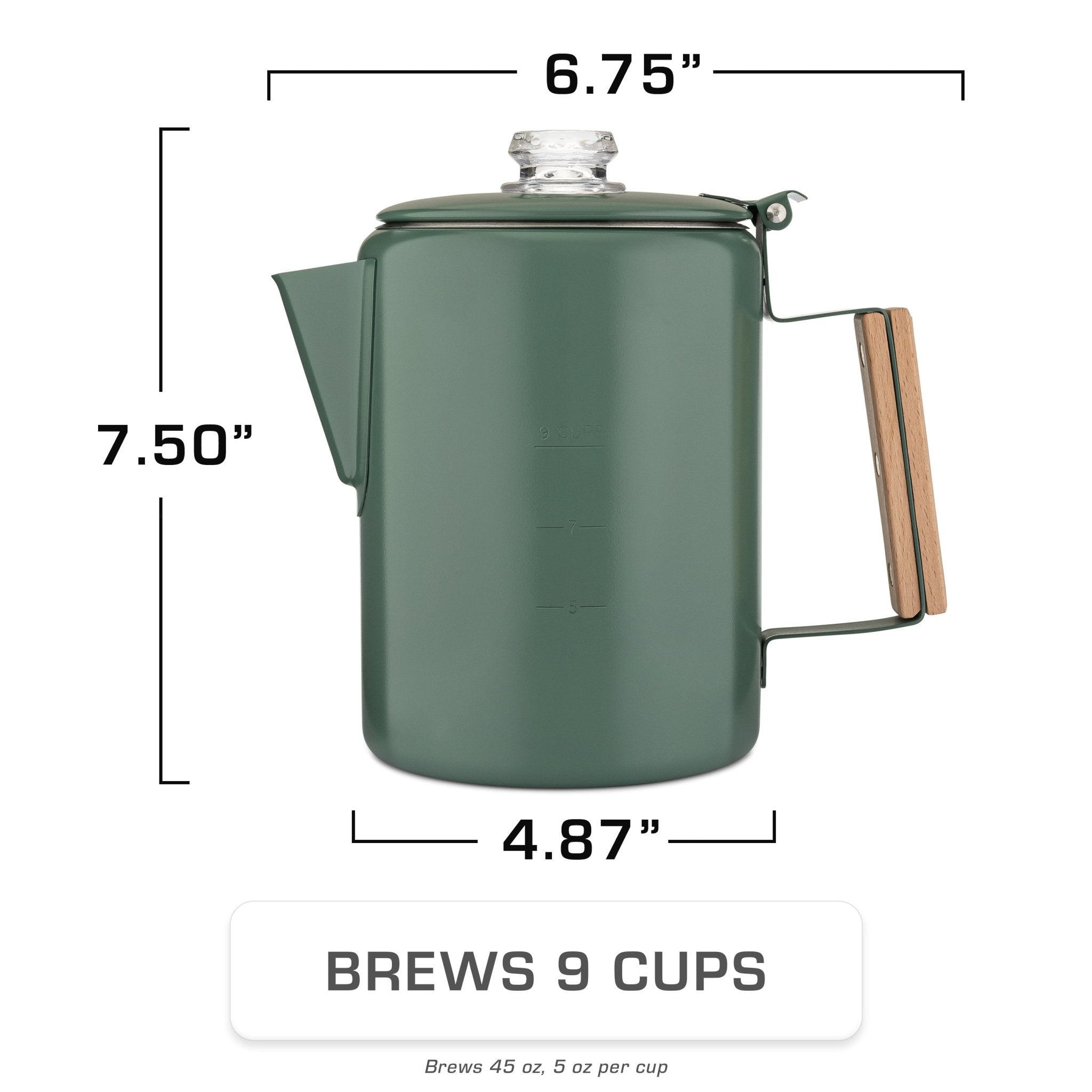 Bozeman Color Series Coffee Percolator | Camping | COLETTI