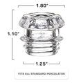Percolator Glass Top Dimensions