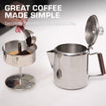 Bozeman Stainless Steel Coffee Bundle - COFFEE_MAKER - Bozemanset-SS-06C Great Coffee