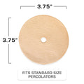Bozeman Stainless Steel Coffee Bundle - Coffee Filter Dimensions
