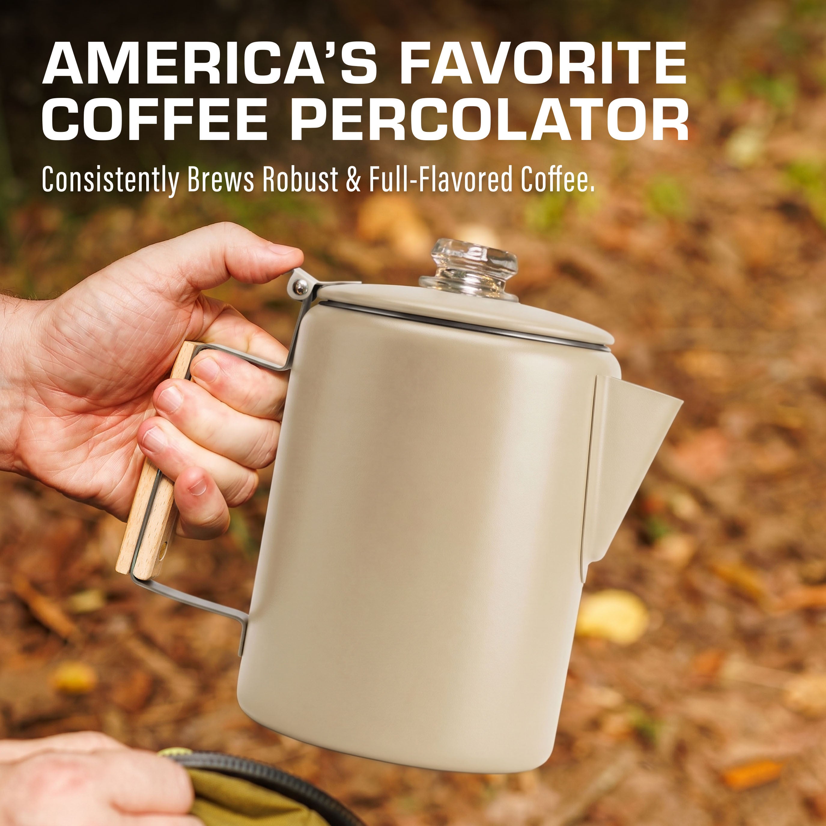Bozeman Color Series Coffee Percolator | Camping | COLETTI