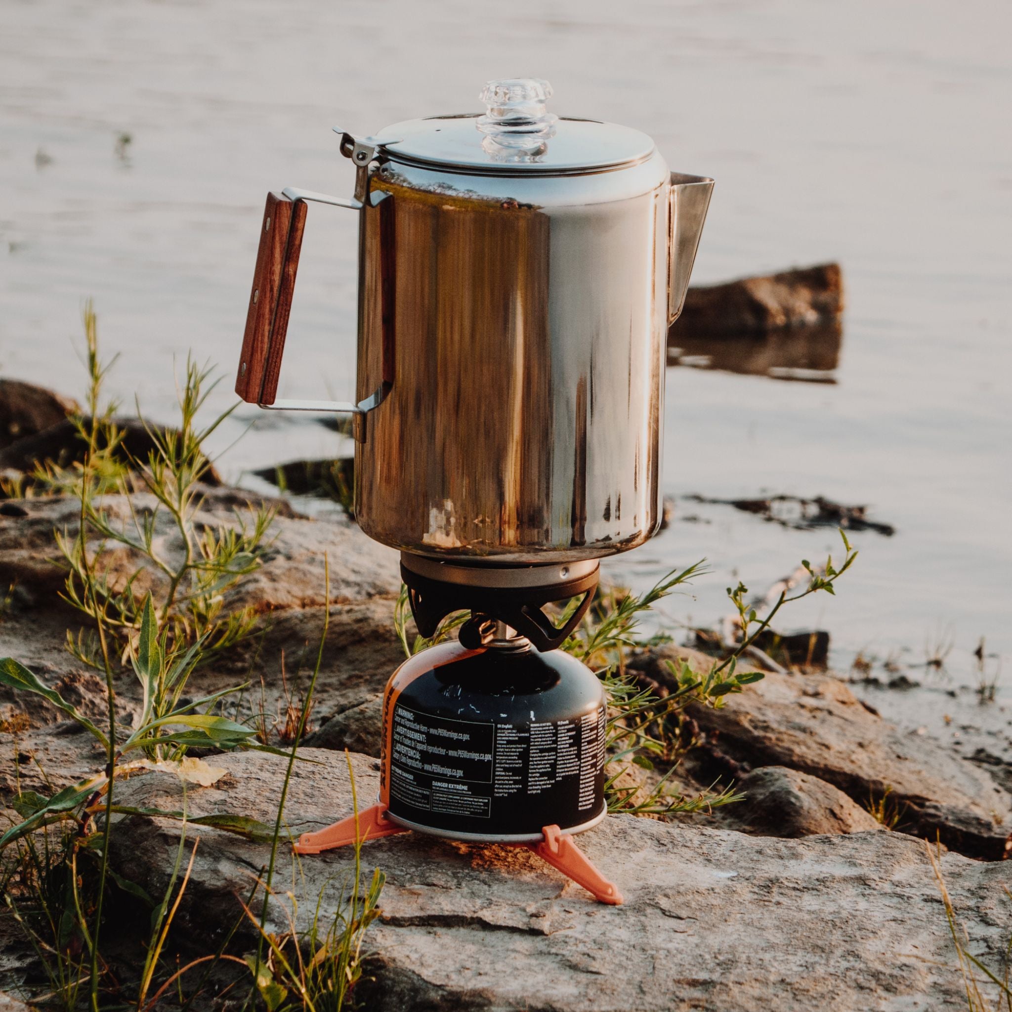 The Bozeman | Original Camping Coffee Pot - Stainless Steel Percolator