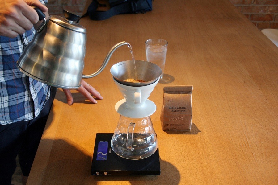 Brewing Pour Over Coffee