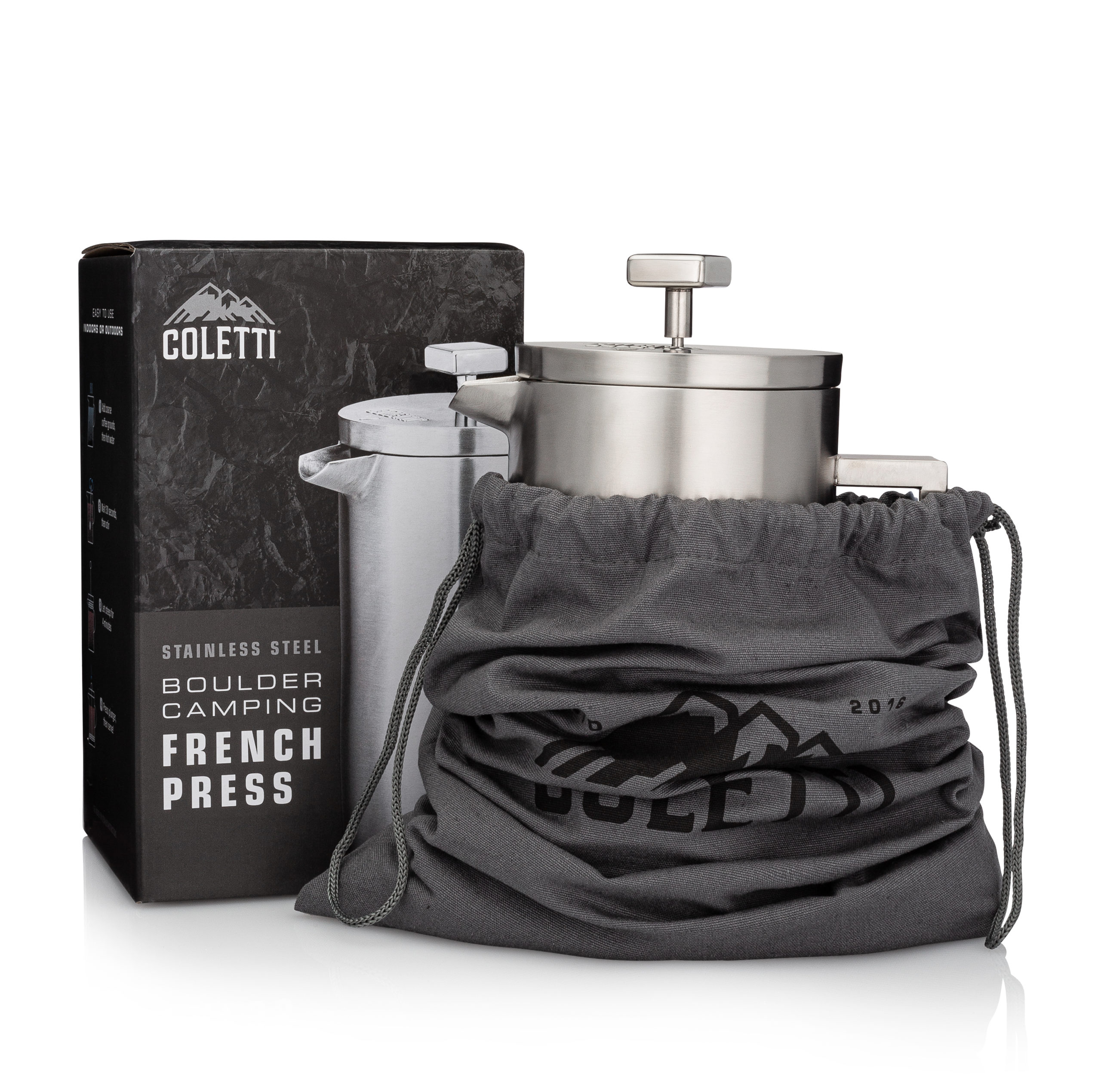  COLETTI Birthday Gifts for Men - Classic Percolator Bundle -  Camping Coffee Pot : Sports & Outdoors