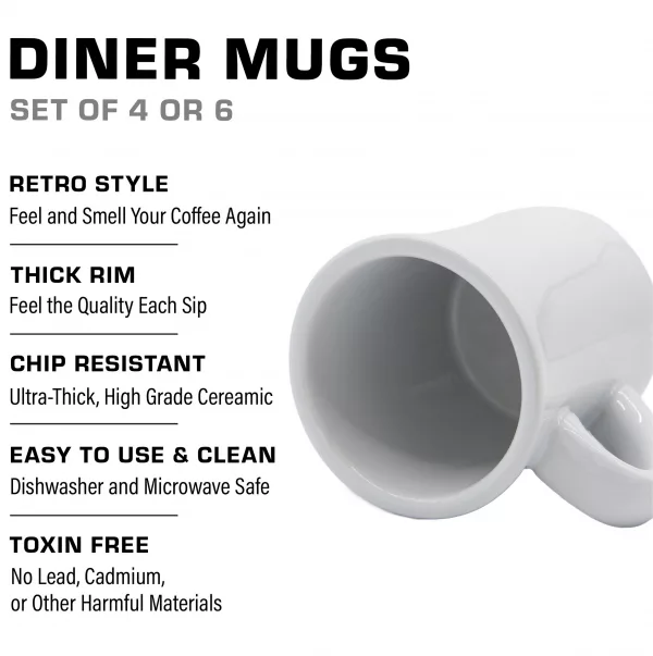 Infographic of Diner Mug