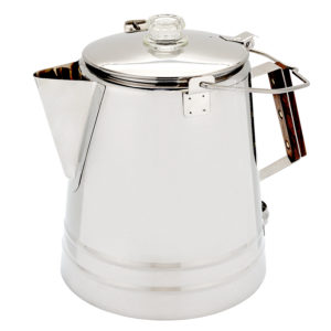  COLETTI Bozeman Camping Coffee Pot – Coffee Percolator – Percolator  Coffee Pot for Campfire or Stove Top Coffee Making (6 CUP) : Sports &  Outdoors
