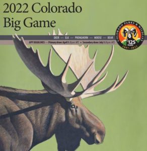 2022 Colorado Big Game Hunting Guide Cover