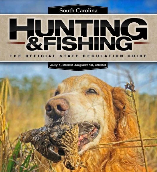 South Carolina 2022 Hunting & Fishing Official Regulations Cover