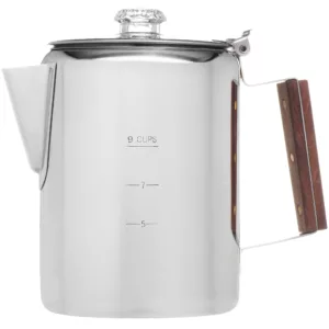 French Press with Thermometer Insulated Stainless Steel Coffee Maker –  Fireside Coffee Co.