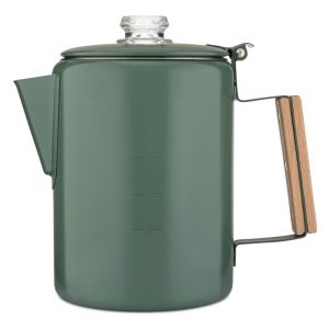 camp green camping coffee percolator