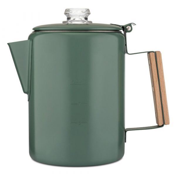 camp green camping coffee percolator